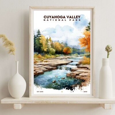 Cuyahoga Valley National Park Poster, Travel Art, Office Poster, Home Decor | S8 - image6